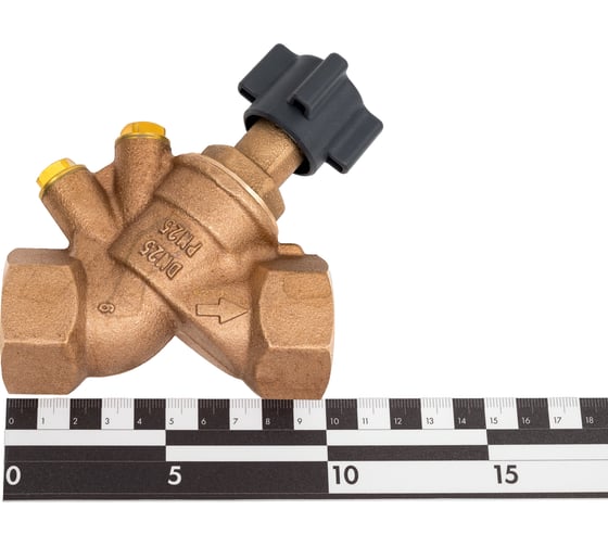 Запорный вентиль Oventrop Hydrocontrol ATR, без преднастройки, DN-25, 1", ВВ, PN 1067508