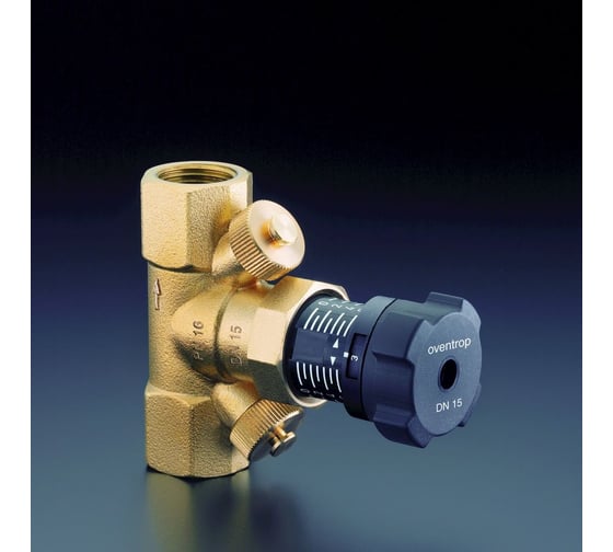 Регулирующий вентиль Oventrop Hycocon VTZ, преднастраиваемый, DN-25, 1", ВВ, PN 1061708