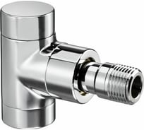 Вентиль Oventrop Combi E, запорный, на обратную линию, угловой, DN-15, 1/2", 1/2", ВН, PN 1166052