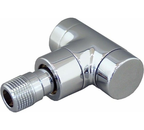 Вентиль Oventrop Combi E, запорный, на обратную линию, угловой, DN-15, 1/2", 1/2", ВН, PN 1166052
