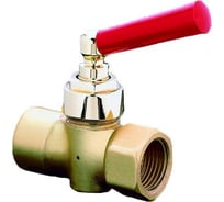 Кран для манометра  OVENTROP DN-15, 1/2", В, PN, бар-10, латунь 1110104