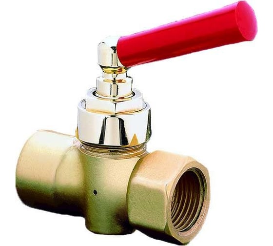 Кран для манометра  OVENTROP DN-15, 1/2", В, PN, бар-10, латунь 1110104