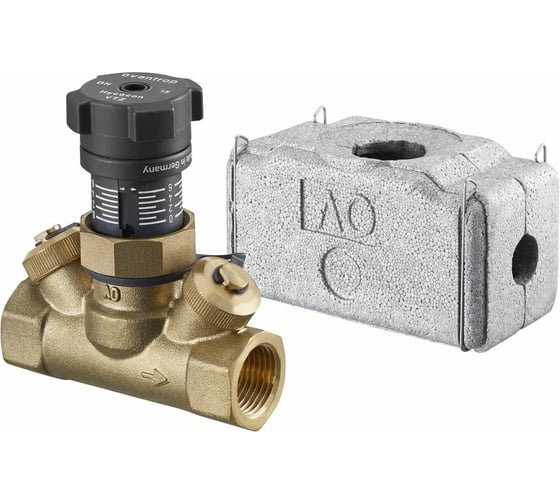 Регулирующий вентиль Oventrop Hycocon VTZ, преднастраиваемый, DN-20, 3/4", ВВ, PN 1061706 1