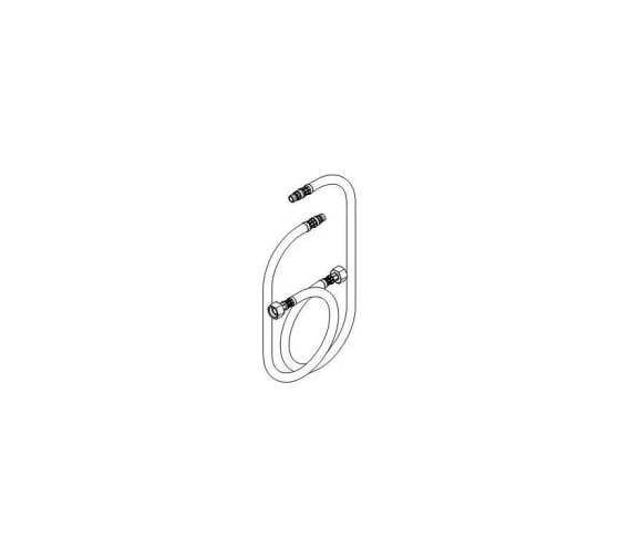 Шланг подводки HANSGROHE 97206000 00000009062
