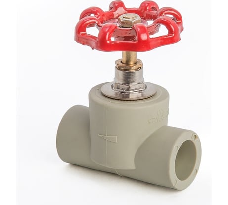 Вентиль LAMMIN ppr 20 54/6 серый Lm31071000020G