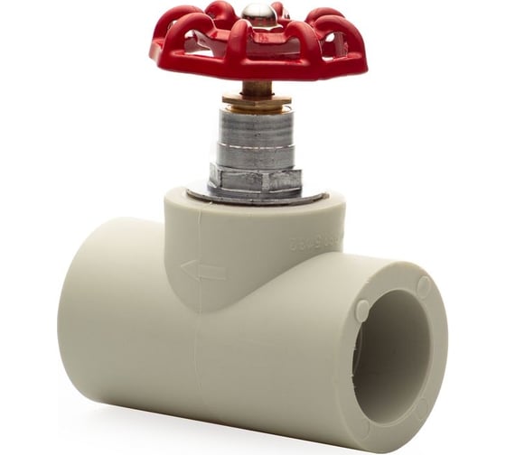Вентиль LAMMIN ppr 32 32/4 серый Lm31071000032G