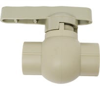 Шаровой кран LAMMIN ppr 20 premium 60/10 серый Lm31172000020G