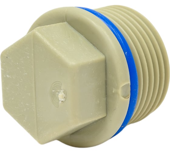 Заглушка LAMMIN резьбовая ppr 3/4" 800/50 (с o-rin) серый Lm31036200000G