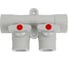 Коллектор с шаровыми кранами LAMMIN ppr 25x2 35/1 серый Lm31081002025G 3