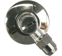 Угловой переходник NOBILI с фильтром и запорным клапаном AV00121CR 00000036577