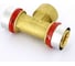 Тройник Tiemme 40х1 1/4"Вх40 латунь (пресс) 1650112 / 1659G400740CZ 1