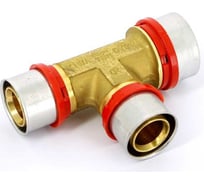 Тройник Tiemme 40х32х32 латунь (пресс) 1650128 / 1657G403232CZ