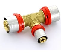 Тройник Tiemme 40х32х40 латунь (пресс) 1650095 / 1657G403240CZ