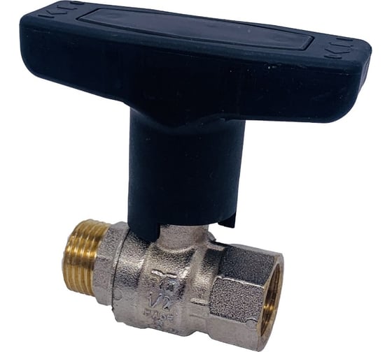 Кран Tiemme 1/2" ВН шаровой Scirocco (Т-образная ручка) 2310347/2326T