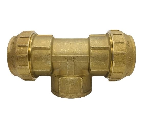 Тройник Tiemme 63х2"Вх63 (для п/э трубы) 3400058 / 3469G630963CR