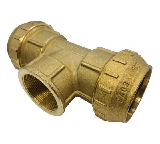 Тройник Tiemme 63х2"Вх63 (для п/э трубы) 3400058 / 3469G630963CR