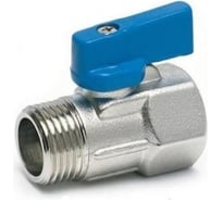 Кран Tiemme 1/2" ВН шаровой (мини) синяя ручка 2940003/2946B2804AL