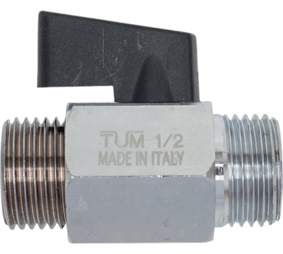 Кран Tiemme 1/2" НН шаровой (мини) 2900008/2902N2804