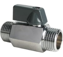 Кран Tiemme 1/2" НН шаровой (мини) под отвёртку 2900054/2932R2804