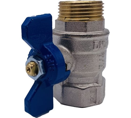 Кран Tiemme 3/4" ВН шаровой (синяя бабочка) 2360064/2371B2805