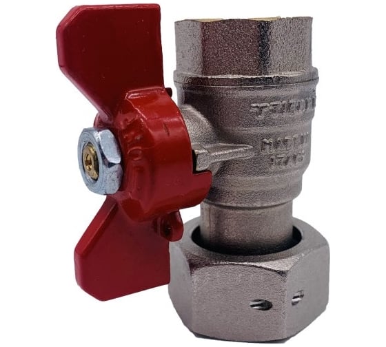 Кран Tiemme 1/2"x3/4" ВВ с накидной гайкой 2260020 1