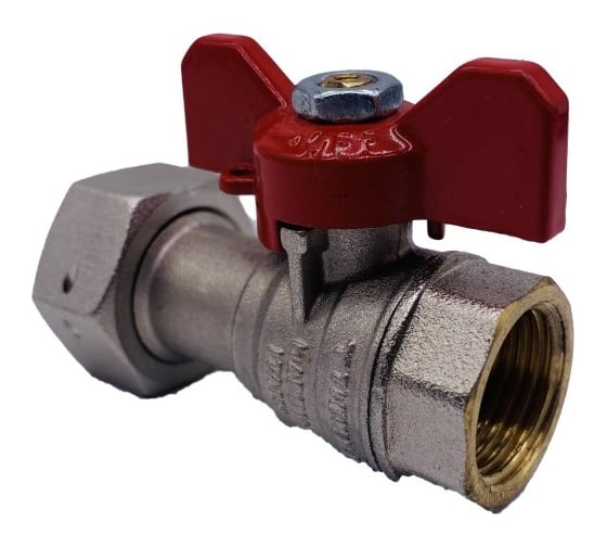 Кран Tiemme 1/2"x3/4" ВВ с накидной гайкой 2260020