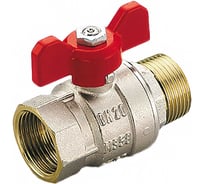 Кран Tiemme 1/4" ВН шаровой (бабочка) 2310052