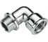 Угольник Tiemme 1/2" ВН (хром полированный) 1520020 / 1561CZC 1
