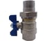 Кран Tiemme 3/4" шаровой со сгоном (синяя бабочка) 2120063/2121B2805 4