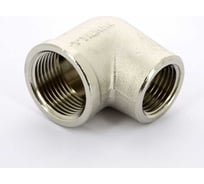 Переходной угольник Tiemme 3/8"х1/2" ВВ (никель) 1500604 / 1560N000403