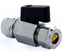 Кран Tiemme 15x15 шаровой обжим (мини) 2900007/2942N1515