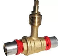 Кран Tiemme 16x16 пресс (под сухую штукатурку) 1680002/1690C1616