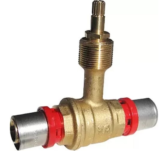 Кран Tiemme 20x20 пресс (под сухую штукатурку) 1680001/1690C2020