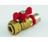 Кран Tiemme 20x3/4"В шаровой, с накидной гайкой, пресс (латунь) 1680021/1697R202005 1
