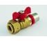 Кран Tiemme 26x3/4" В шаровой с накидной гайкой пресс (латунь) 1680030/1697R263005 1