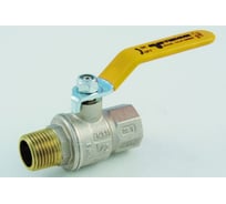 Газовый кран Tiemme 1 1/4" ВН шаровой (ручка) 2210022/2201G0707