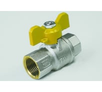 Газовый кран Tiemme 1" ВВ шаровой (бабочка) 2210009/2220G0706