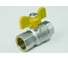 Газовый кран Tiemme 1" ВВ шаровой (бабочка) 2210009/2220G0706 1