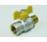 Газовый кран Tiemme 1" ВН шаровой (бабочка) 2210015/2221G0706 1