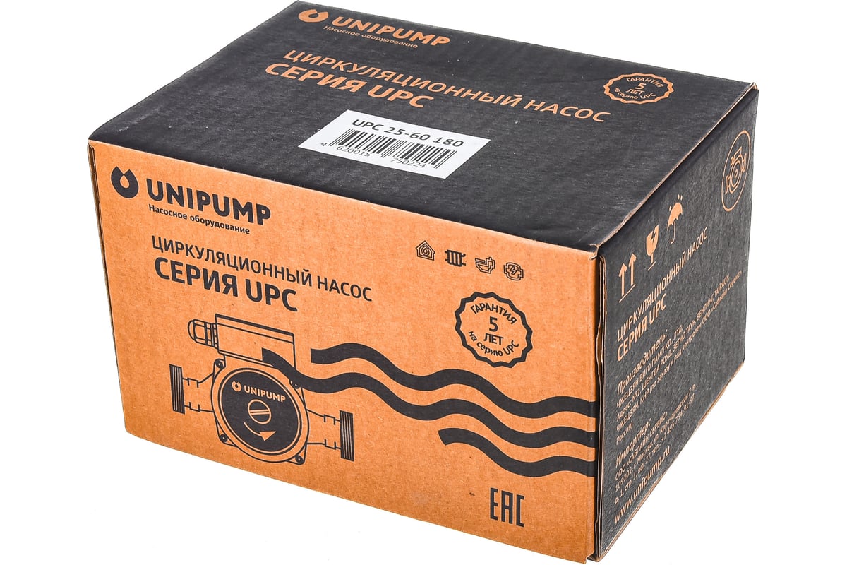 Циркуляционный насос UNIPUMP UPС 25-60 180 50058 - выгодная цена ...