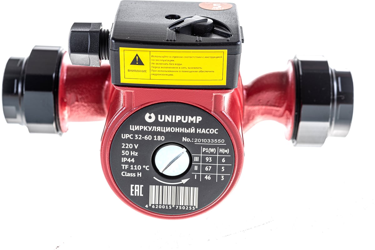 Циркуляционный насос UNIPUMP UPС 32-60 180 15467 - выгодная цена, отзывы,  характеристики, фото - купить в Москве и РФ