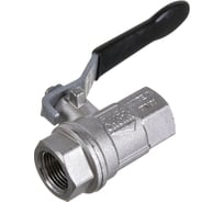 Шаровой кран RUB BRECIA 3/8 DN10 PN65, ВР-ВР, S.33, промышленный, ручка S33C00