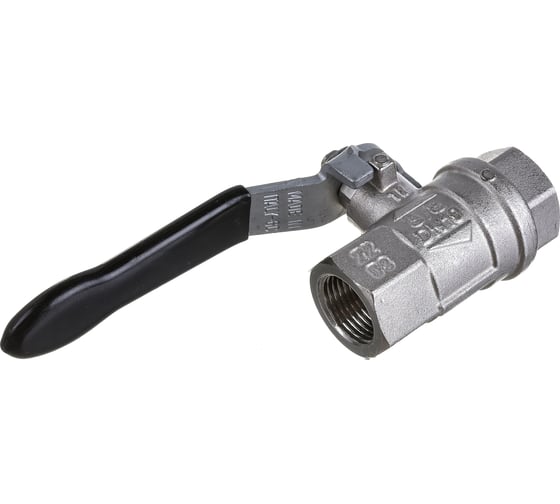 Шаровой кран  RUB BRECIA 3/8 DN10 PN65, ВР-ВР, S.33, промышленный, ручка S33C00