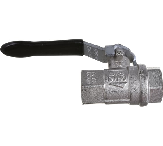 Шаровой кран  RUB BRECIA 3/8 DN10 PN65, ВР-ВР, S.33, промышленный, ручка S33C00