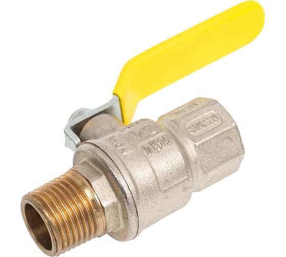 Газовый кран Tiemme 1/2" ВН шаровой (ручка) Uragano  2201G0704 2210012