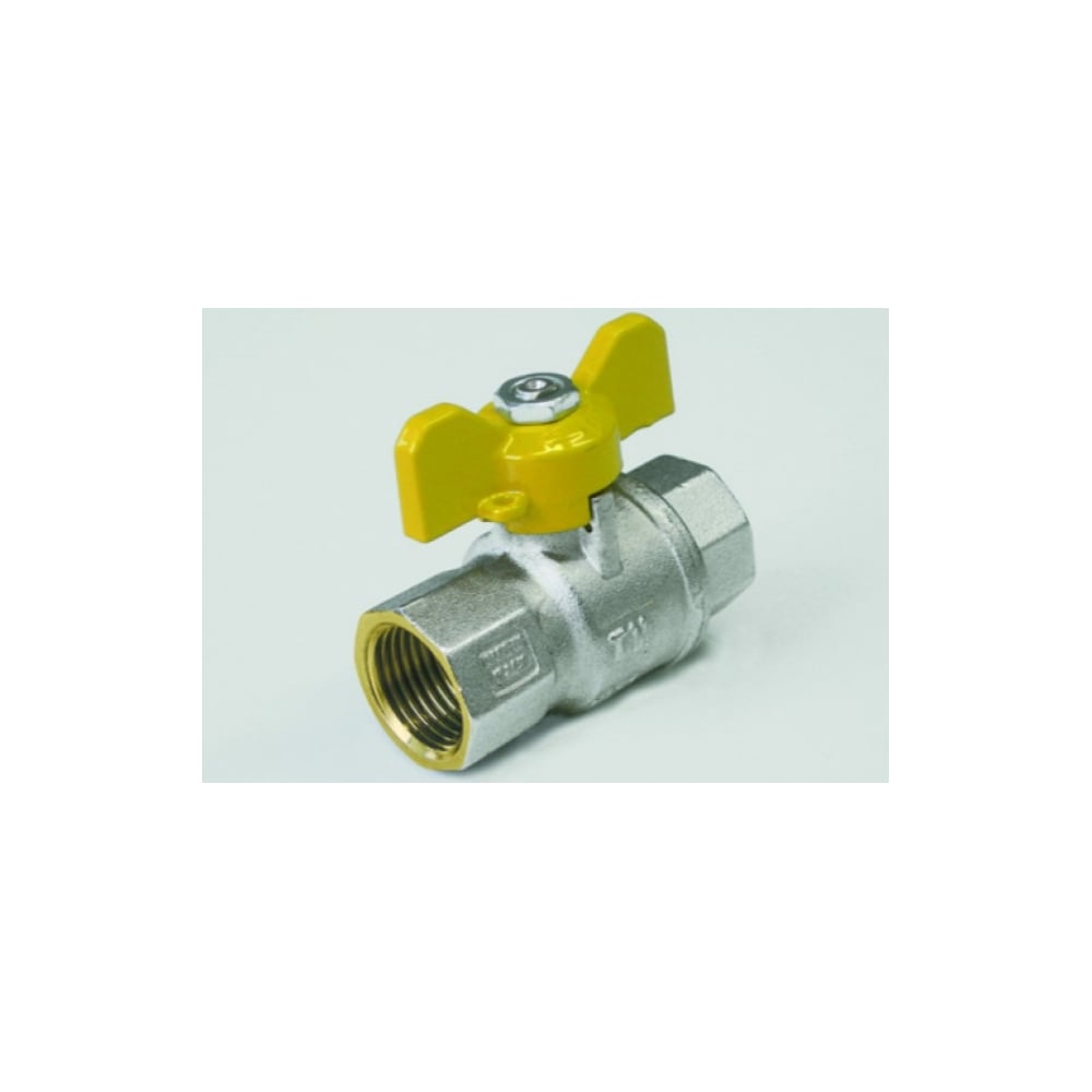 Газовый кран Tiemme 3/4" ВВ шаровой (бабочка) Uragano 2210006/2220G0705 ...