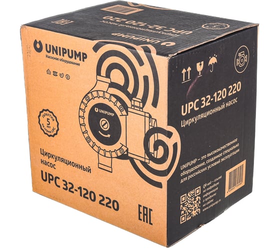 Циркуляционный насос UNIPUMP UPС 32-120 220 79285