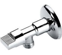 Угловой кран Tiemme 1/2"x3/8" НН шаровой с чашкой (1/4 оборота) 2950037