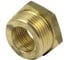 Футорка Tiemme 1/2"Вх1"Н (латунь, с плоским посадочным местом) 4710079 / 1581FD 1