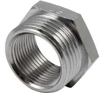 Футорка Tiemme 1/4"Вх1/2"Н (хром) 1500553